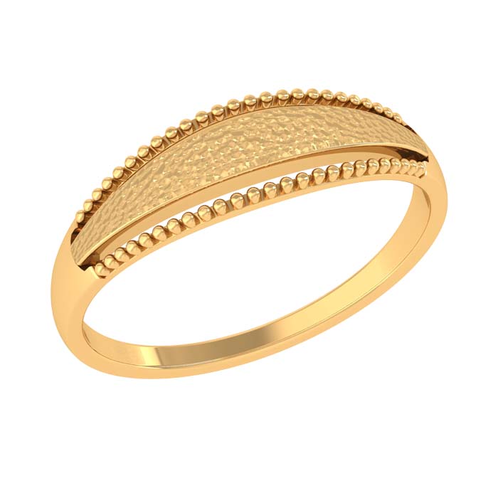 Gold Rings without Stones - 12 Stunning Designs of Women's