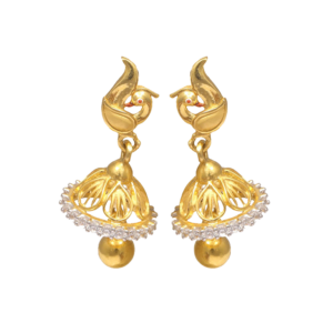 Jhumki Peacock Design