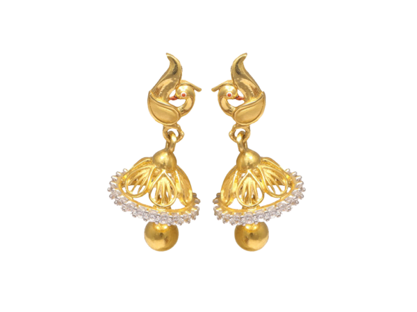 Jhumki Peacock Design